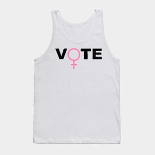 VOTE Women's Rights are Equal Rights Turn Out Blue Democratic Independent Voters for the Future Tank Top